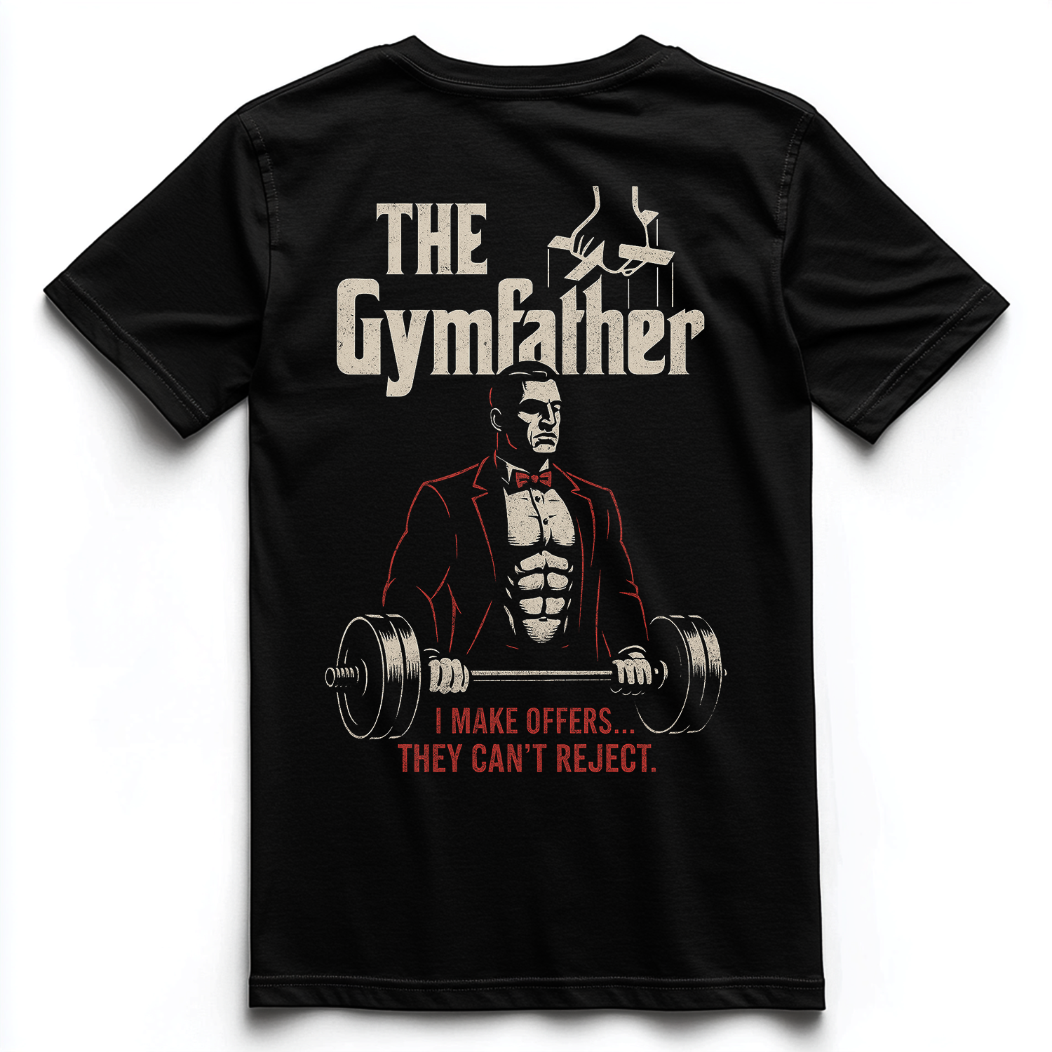THE GYMFATHER Unisex Premium Shirt (Backprint)