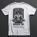 UNLEASH THE POWER Unisex Premium Shirt (Backprint)