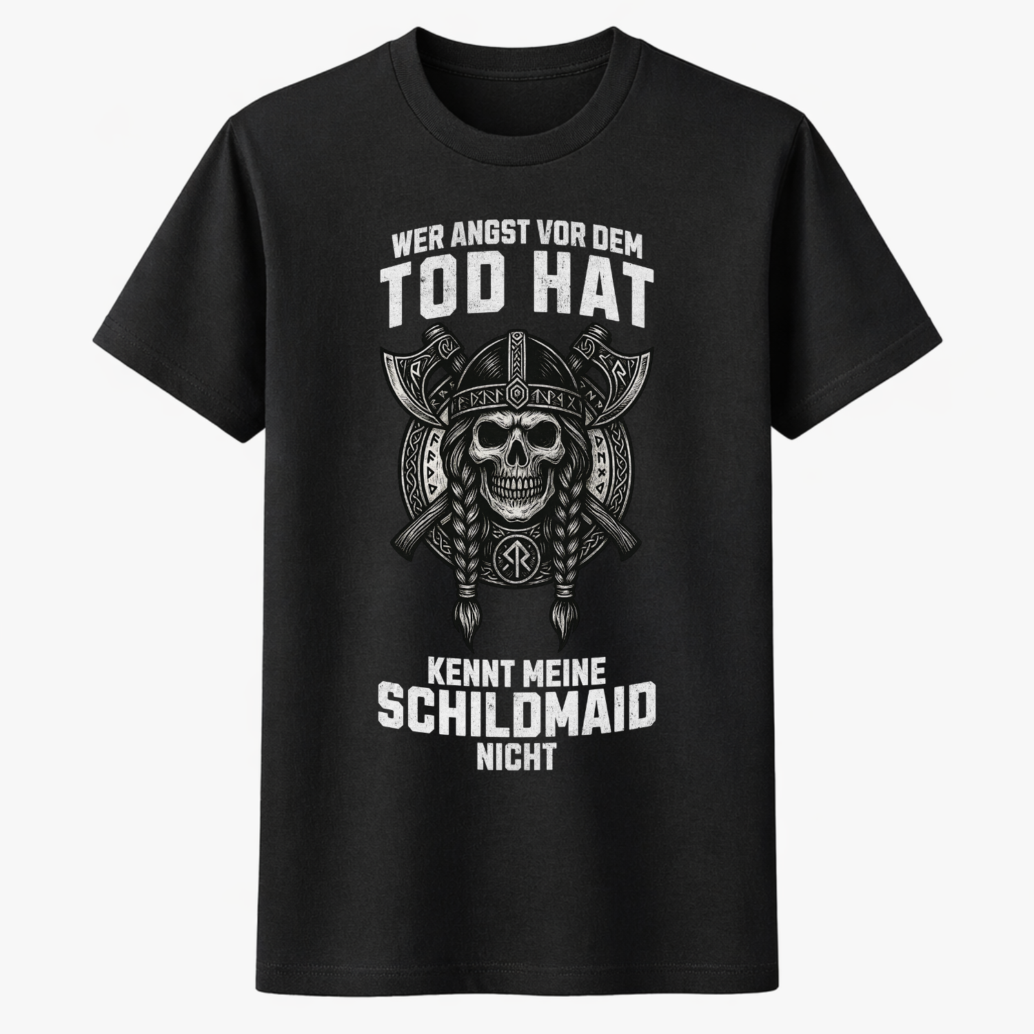 WER ANGST VOR DEM TOD HAT… Unisex Premium Shirt