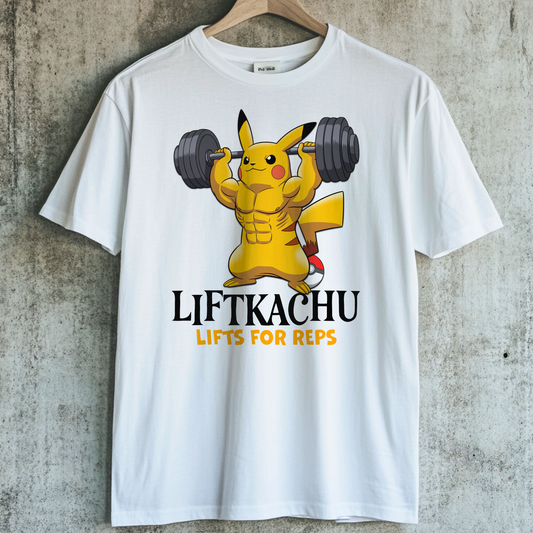 LIFTKACHU Unisex Oversized Shirt (Front Print)