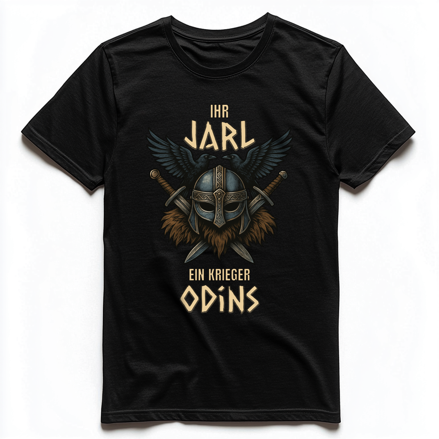 IHR JARL EIN KRIEGER ODINS Unisex Premium Shirt (Frontprint)