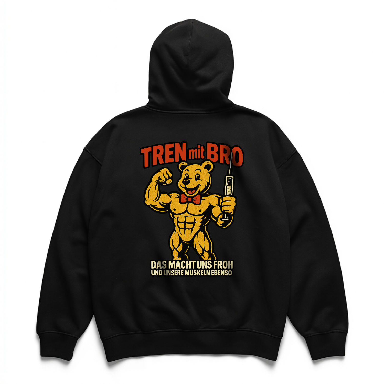 TREN MIT BRO Unisex Oversized Hoodie (Backprint)