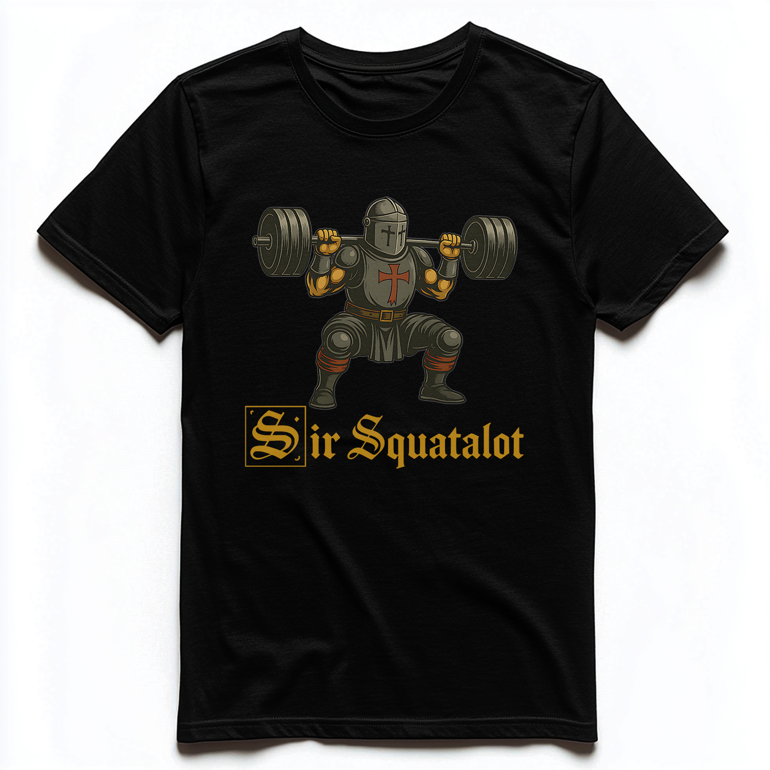 SIR SQUATALOT Unisex Premium Shirt (Frontprint)
