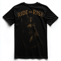 RIDE OR RISE Unisex Premium Shirt (Backprint)