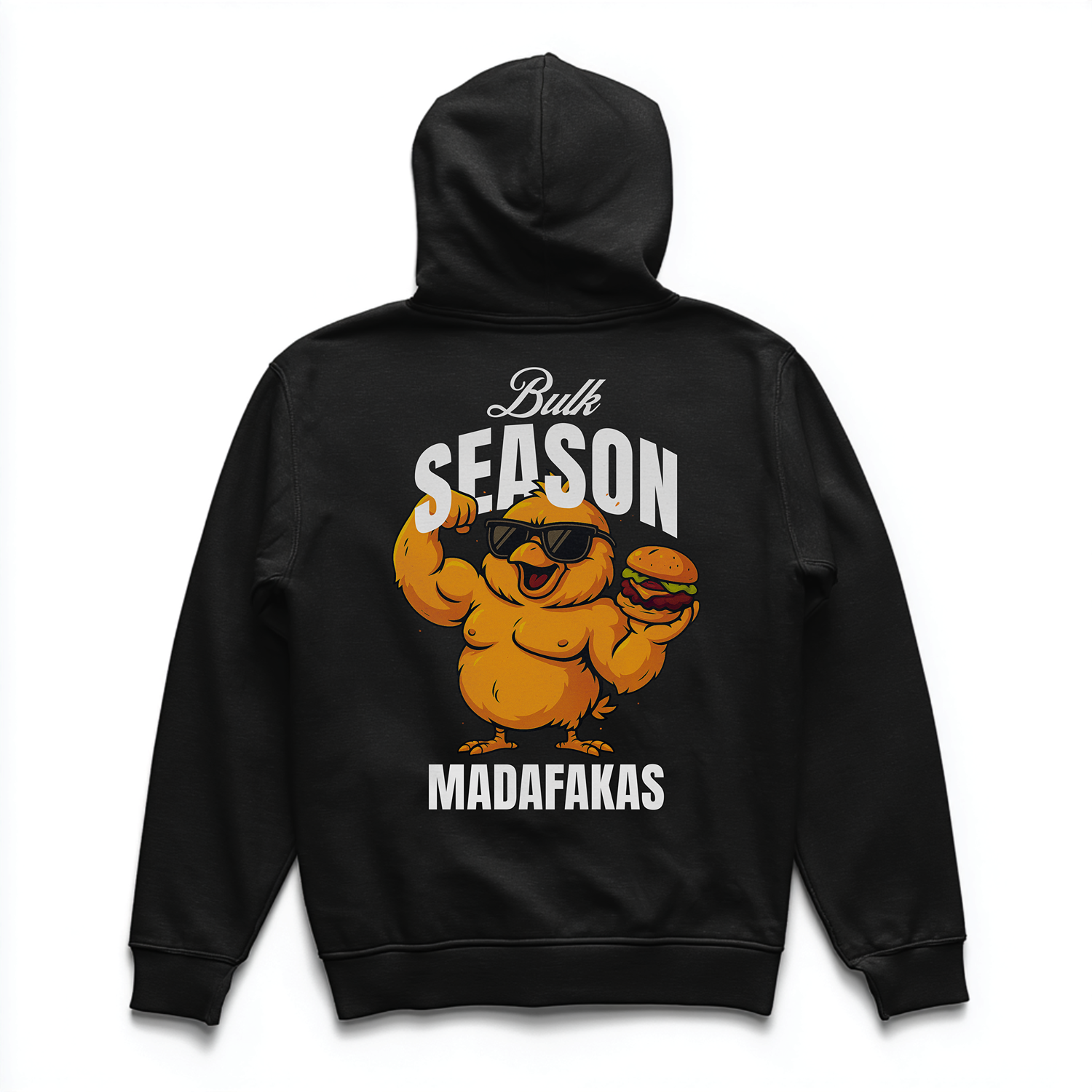 BULK SEASON MADAFAKAS Unisex Oversized Hoodie (Backprint)