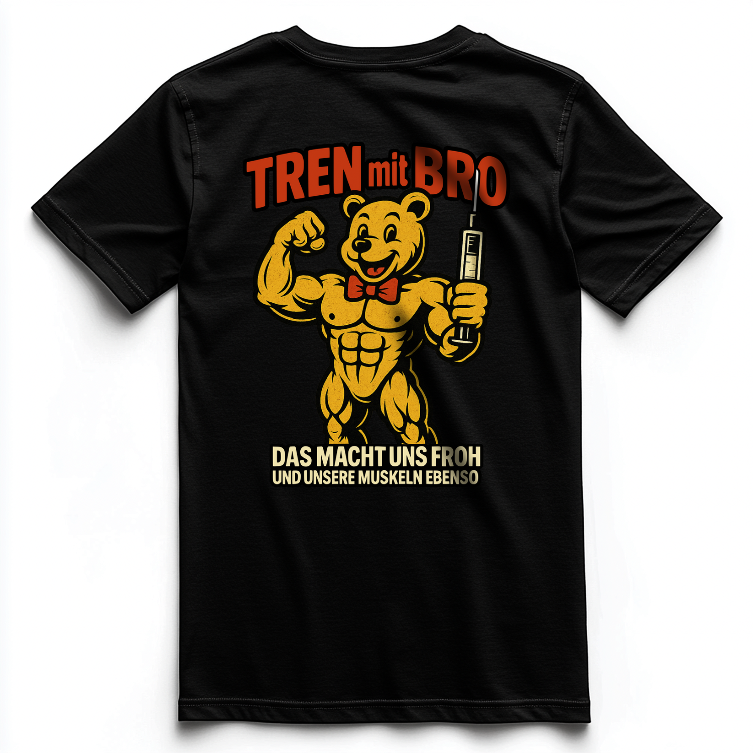 TREN MIT BRO Unisex Premium Shirt (Backprint)