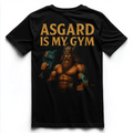 ASGARD IS MY GYM Unisex Premium Shirt (Backprint)