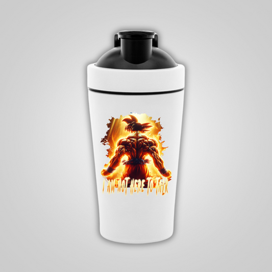 I AM NOT HERE TO TALK Stainless steel shaker