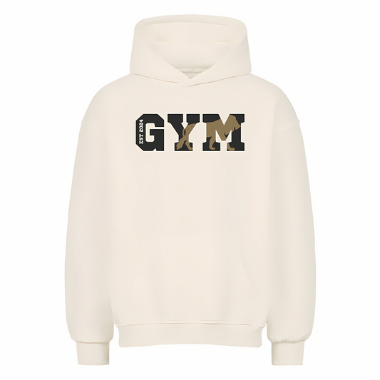 GYM Unisex Oversized Hoodie (front print)