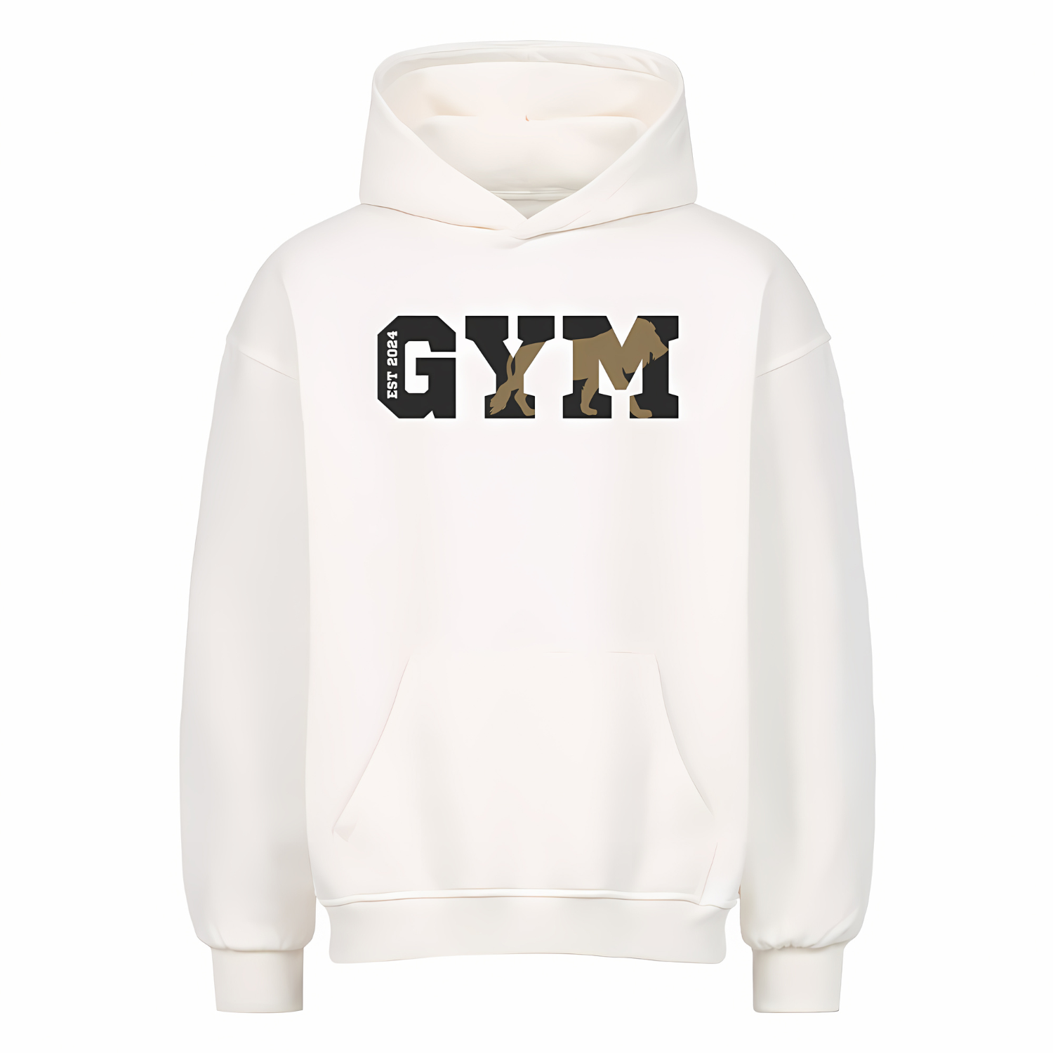 GYM Unisex Oversized Hoodie (Frontprint)