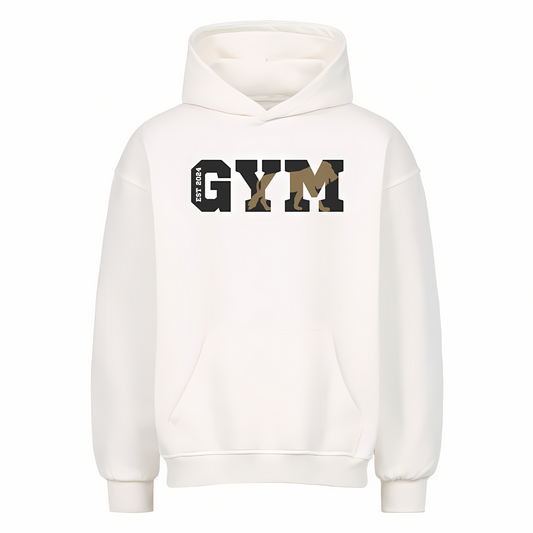 GYM Unisex Oversized Hoodie (front print)
