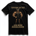 ICH KAM ICH SAH Unisex Premium Shirt (Backprint)