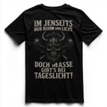 IN THE AFTERLIFE ONLY GLORY AND LIGHT Unisex Premium Shirt (Backprint)