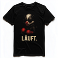 LÄUFT Unisex Premium Shirt (Frontprint)