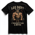 LEG DAY? Unisex Premium Shirt (Backprint)