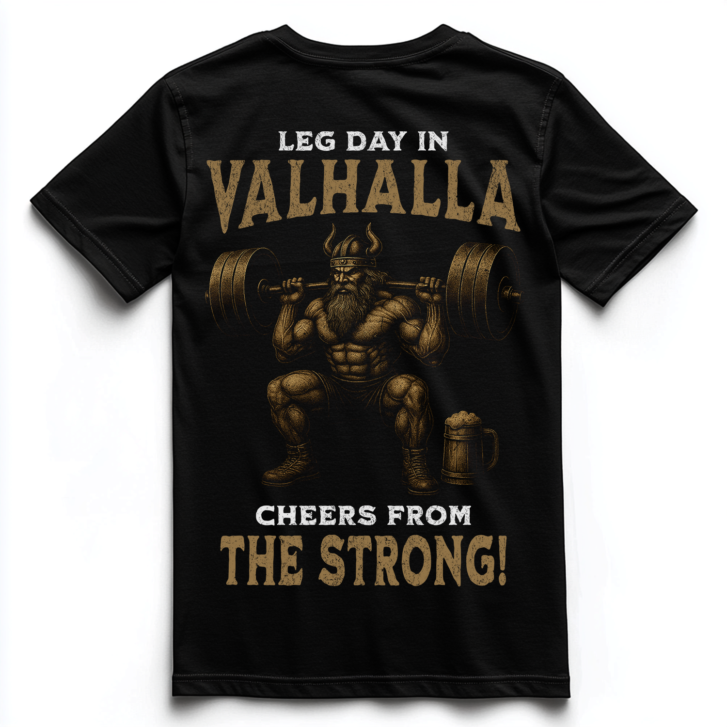 CHEERS FROM THE STRONG Unisex Premium Shirt (Backprint)