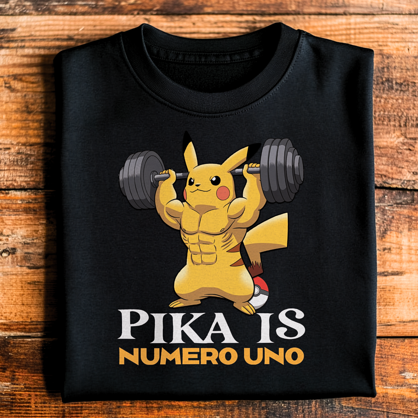 PIKA IS NUMERO UNO Unisex Oversized Shirt (Front Print)