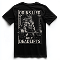 ODINS LIED GILT DEADLIFTS Unisex Premium Shirt (Backprint)