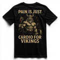 JUST CARIO FOR VIKINGS Unisex Premium Shirt (Backprint)