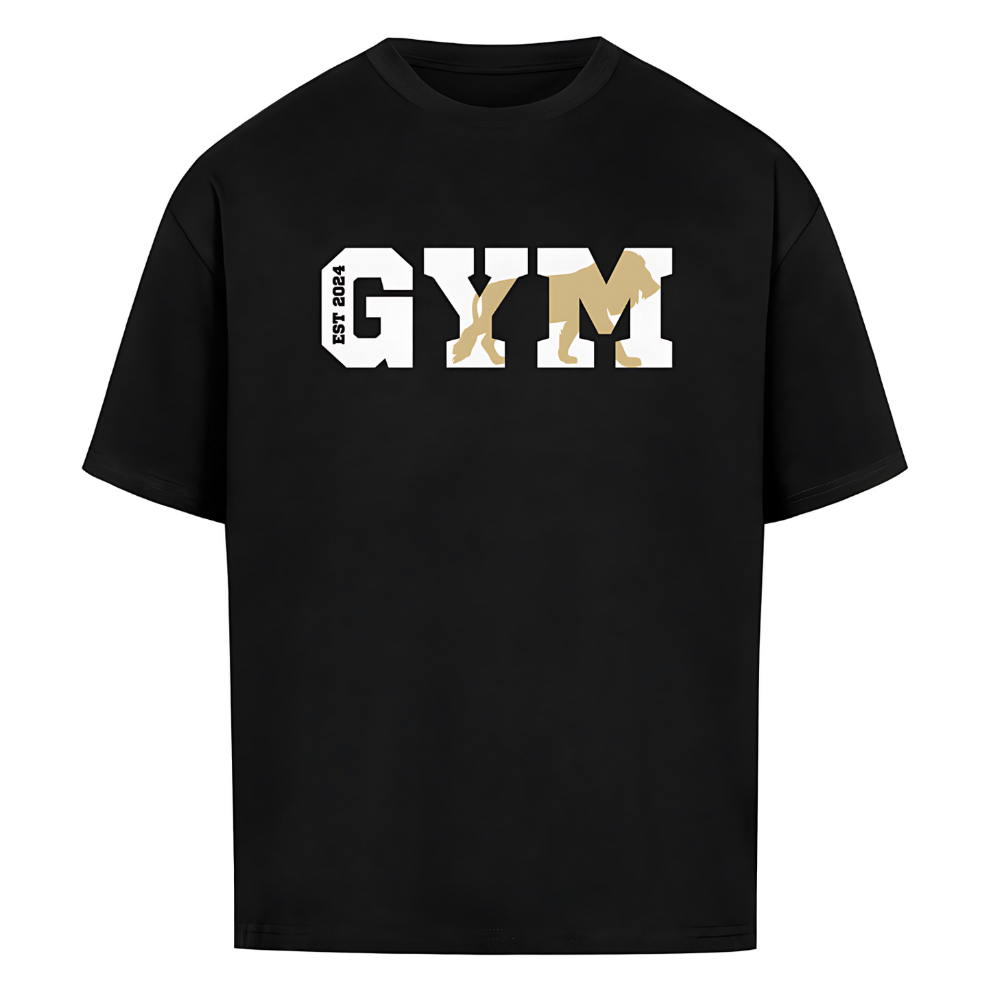 GYM Unisex Oversized Shirt (front print)