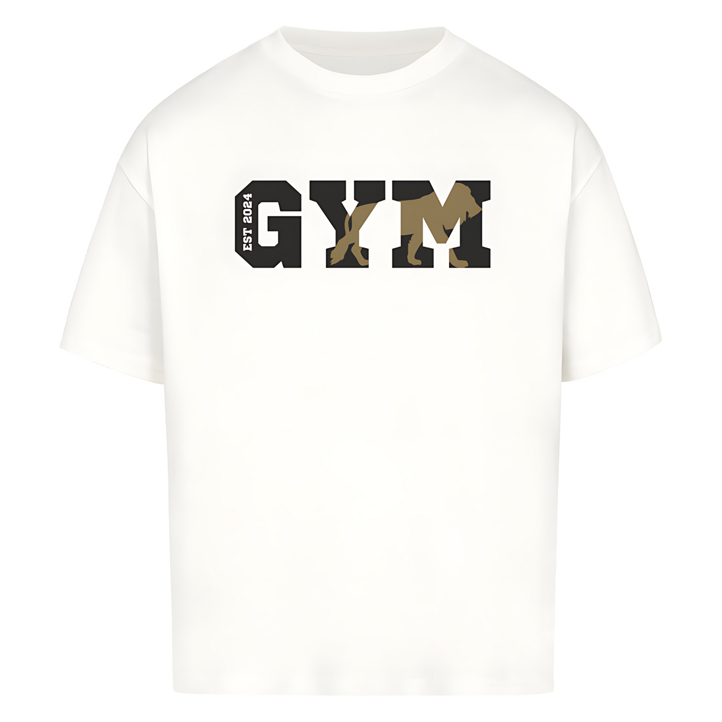 GYM Unisex Oversized Shirt (front print)