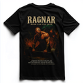 RAGNAR BORN FOR THE IRON Unisex Premium Shirt (Backprint)