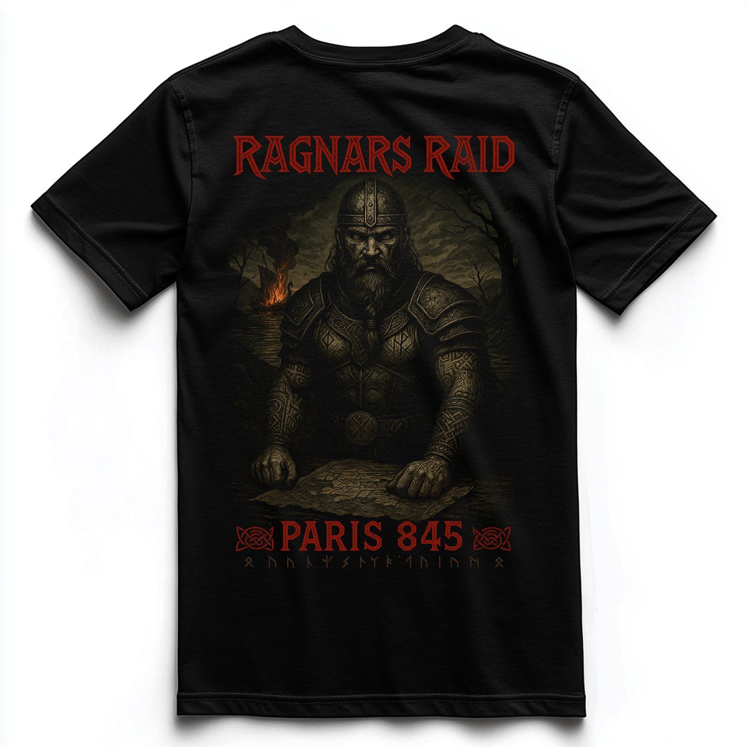 RAGNARS RAID Unisex Premium Shirt (Backprint)