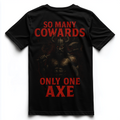 SO MANY COWARDS Unisex Premium Shirt (Backprint)